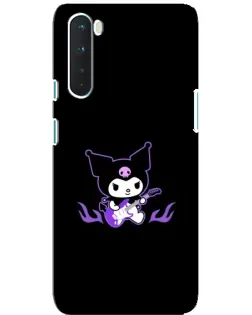 Чехол для OnePlus Nord с картинкой «Электрическая Kuromi»