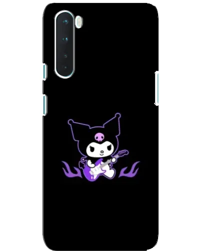 Чехол для OnePlus Nord с картинкой «Электрическая Kuromi»