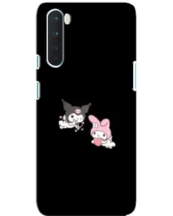 Чехол для OnePlus Nord с картинкой «My Melody и Kuromi»