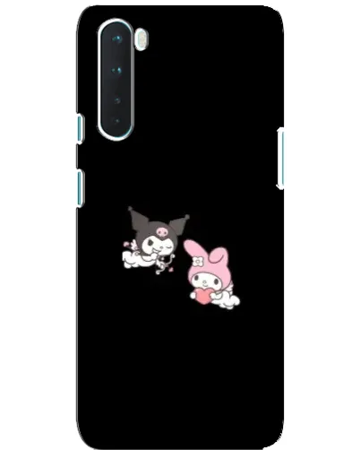 Чехол для OnePlus Nord с картинкой «My Melody и Kuromi»