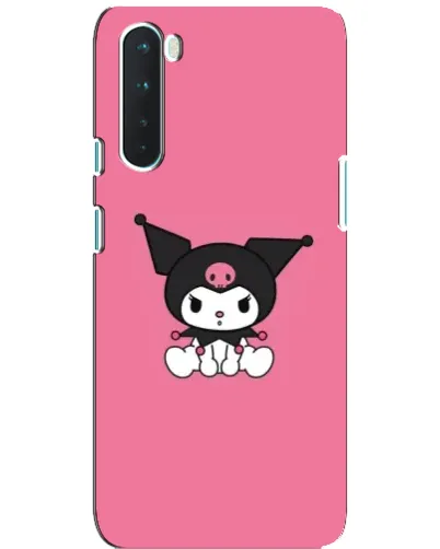 Чехол для OnePlus Nord с картинкой «Хмурая Kuromi»