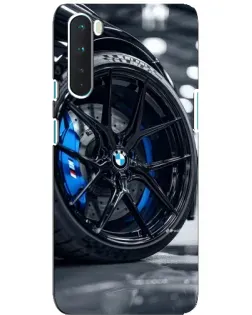 Чехол для OnePlus Nord с картинкой «Колесо BMW вблизи»