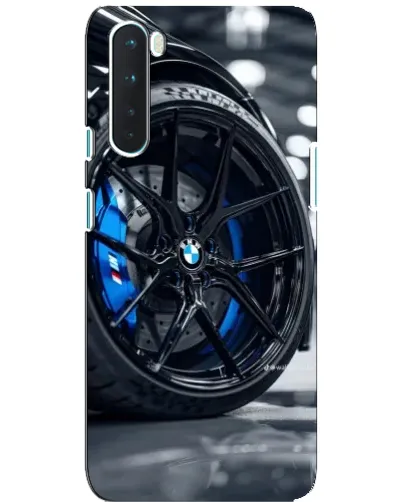 Чехол для OnePlus Nord с картинкой «Колесо BMW вблизи»