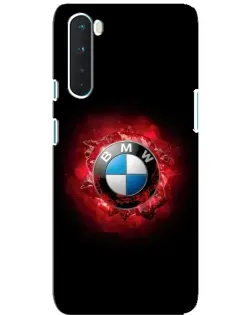 Чехол для OnePlus Nord с картинкой «Логотип BMW — вспышка»