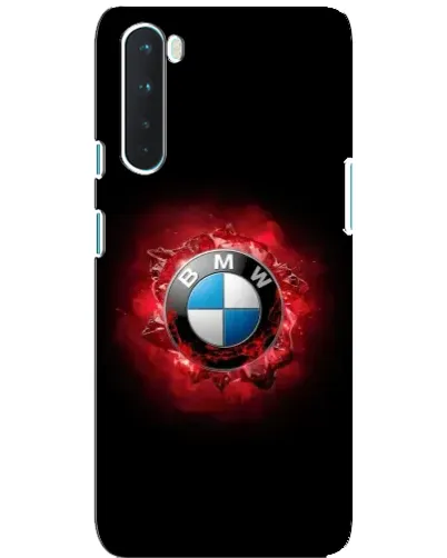 Чехол для OnePlus Nord с картинкой «Логотип BMW — вспышка»