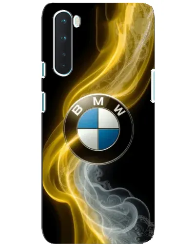 Чехол для OnePlus Nord с картинкой «Золотистый дым BMW»