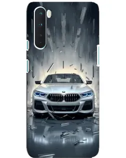 Чехол для OnePlus Nord с картинкой «BMW в свете фар»