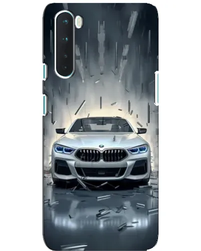 Чехол для OnePlus Nord с картинкой «BMW в свете фар»
