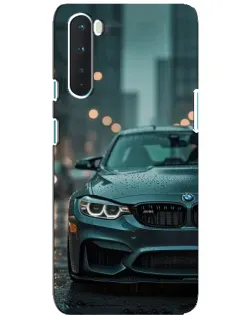 Чехол для OnePlus Nord с картинкой «BMW в огнях города»