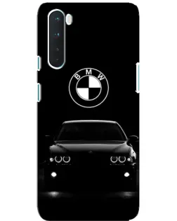Чехол для OnePlus Nord с картинкой «BMW — взгляд из темноты»