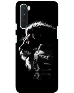Чехол для OnePlus Nord с картинкой «BMW и лев»