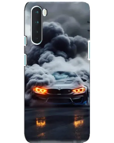 Чехол для OnePlus Nord с картинкой «BMW в дыму»