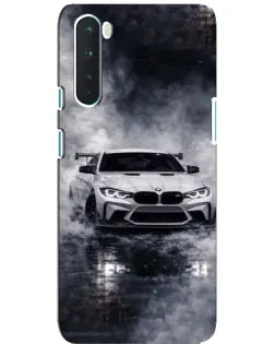 Чехол для OnePlus Nord с картинкой «BMW сквозь туман»
