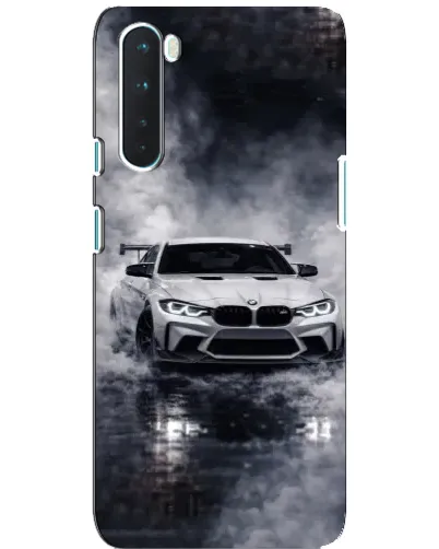 Чехол для OnePlus Nord с картинкой «BMW сквозь туман»