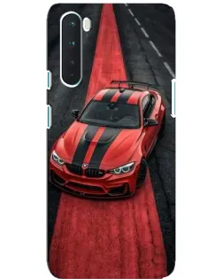 Чехол для OnePlus Nord с картинкой «BMW на красной дорожке»