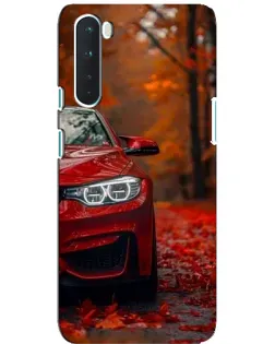 Чехол для OnePlus Nord с картинкой «Осенняя BMW M4»
