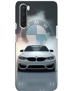 Чохол для OnePlus Nord з картинкою «BMW в білому диму» Чохол для OnePlus Nord з картинкою «BMW в білому диму»