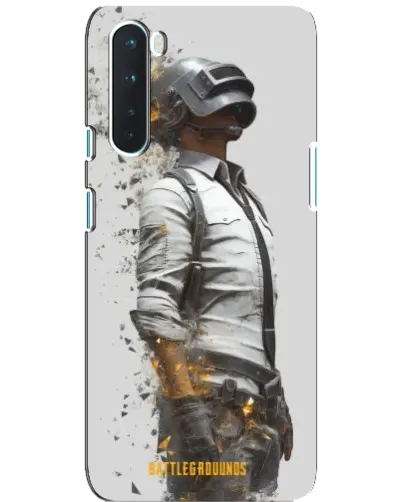 Чохол для OnePlus Nord з картинкою «PUBG — боєць у пилу» Чохол для OnePlus Nord з картинкою «PUBG — боєць у пилу»