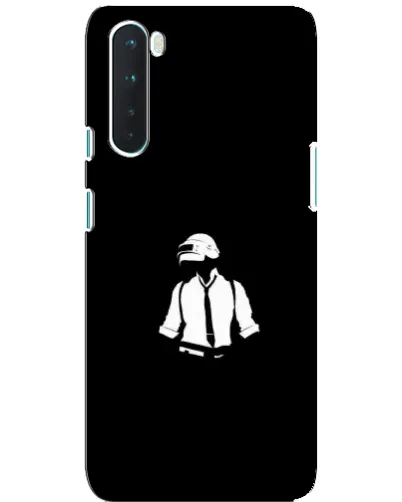 Чохол для OnePlus Nord з картинкою «PUBG — білий шолом» Чохол для OnePlus Nord з картинкою «PUBG — білий шолом»