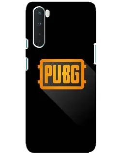 Чохол для OnePlus Nord з картинкою «PUBG — рамка лого»