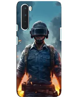 Чохол для OnePlus Nord з картинкою «PUBG — реалістичний герой»
