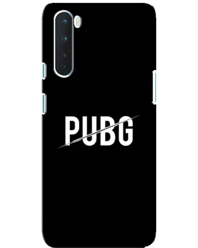 Чохол для OnePlus Nord з картинкою «PUBG — білий логотип» Чохол для OnePlus Nord з картинкою «PUBG — білий логотип»