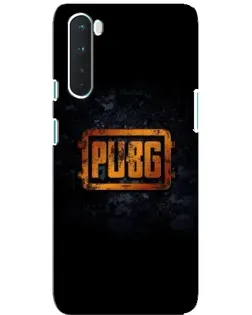Чохол для OnePlus Nord з картинкою «PUBG — золотий логотип»