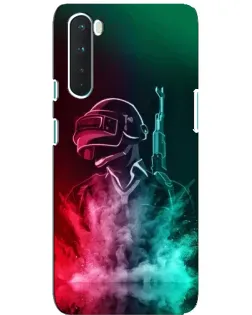 Чохол для OnePlus Nord з картинкою «PUBG — вогняний воїн»