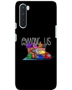 Чохол для OnePlus Nord з картинкою «Логотип Among Us» Чохол для OnePlus Nord з картинкою «Логотип Among Us»