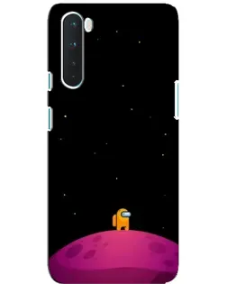 Чохол для OnePlus Nord з картинкою «Самотній герой на планеті» Чохол для OnePlus Nord з картинкою «Самотній герой на планеті»