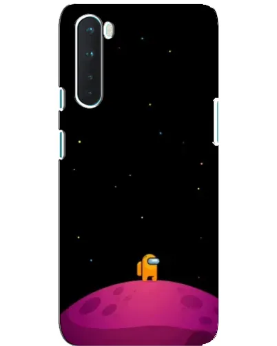 Чехол для OnePlus Nord с картинкой «Одинокий герой на планете»