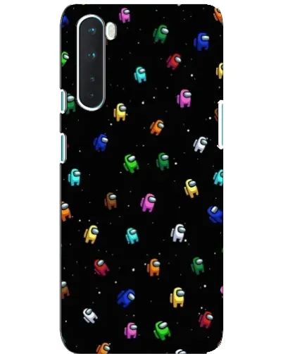 Чехол для OnePlus Nord с картинкой «Экипаж Among Us»