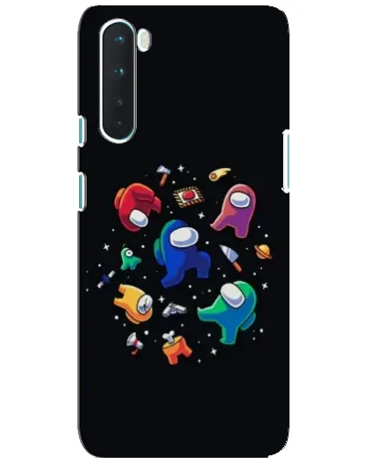 Чехол для OnePlus Nord с картинкой «Among Us космос»