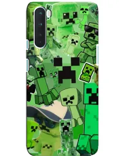 Чохол для OnePlus Nord з картинкою «Кріпери Minecraft» Чохол для OnePlus Nord з картинкою «Кріпери Minecraft»