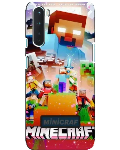 Чохол для OnePlus Nord з картинкою «Minecraft герої гри»