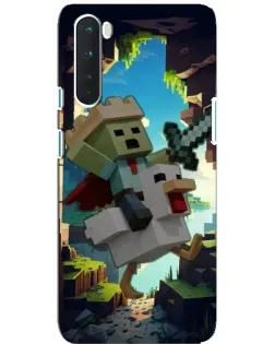 Чохол для OnePlus Nord з картинкою «Стів та гусь» Чохол для OnePlus Nord з картинкою «Стів та гусь»