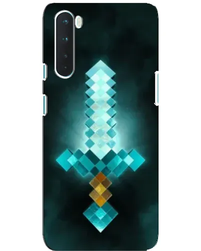 Чохол для OnePlus Nord з картинкою «Алмазний меч неон»