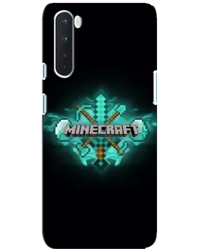Чохол для OnePlus Nord з картинкою «Minecraft Diamond лого»
