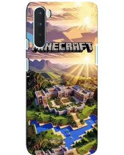 Чохол для OnePlus Nord з картинкою «Minecraft панорама»
