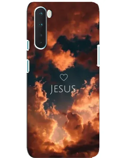 Чехол для OnePlus Nord с картинкой «Сияние Имени Jesus»