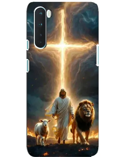 Чехол для OnePlus Nord с картинкой «Лев Иуды и Свет»