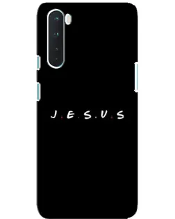 Чехол для OnePlus Nord с картинкой «Точки веры J.E.S.U.S.»
