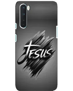 Чехол для OnePlus Nord с картинкой «Надпись Jesus Graffiti»