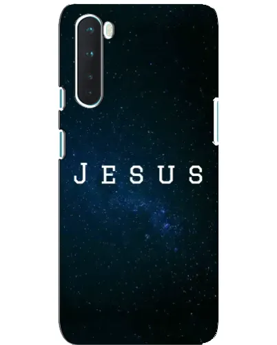 Чехол для OnePlus Nord с картинкой «Звездное небо Jesus»