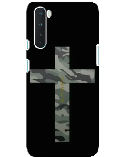 Чехол для OnePlus Nord с картинкой «Милитари Крест»