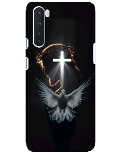 Чехол для OnePlus Nord с картинкой «Голубь и Свет»