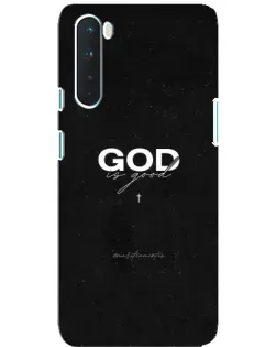 Чехол для OnePlus Nord с картинкой «GOD — Бог над всем»