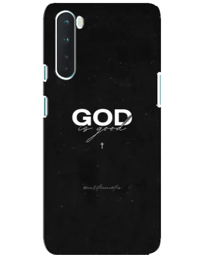 Чехол для OnePlus Nord с картинкой «GOD — Бог над всем»