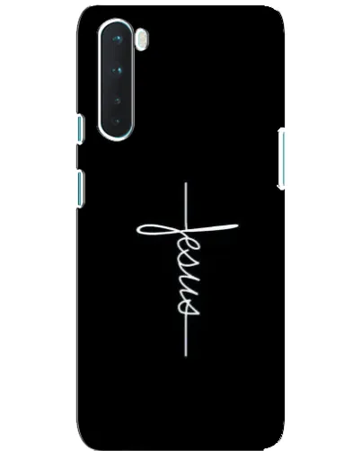 Чехол для OnePlus Nord с картинкой «Тонкая линия веры»