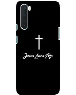 Чехол для OnePlus Nord с картинкой «Иисус любит тебя»